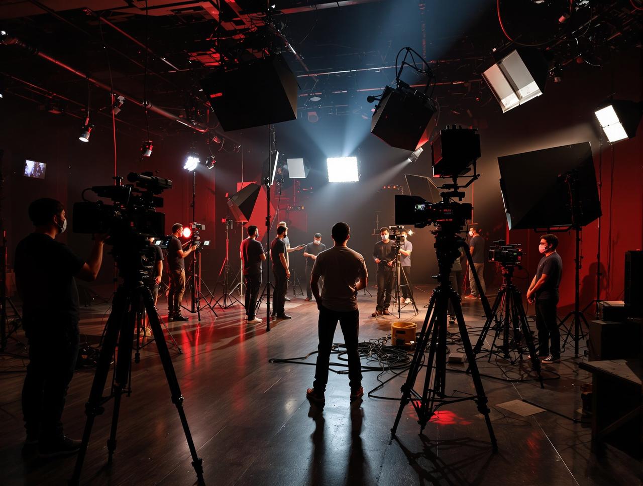 快播在线制作现场